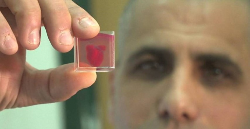 Znanstvenici isprintali 3D srce od ljudskih stanica. Pogledajte kako izgleda